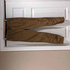 Like new Boys Plugg brown joggers size L